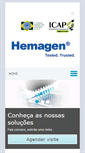 Mobile Screenshot of hemagen.com.br